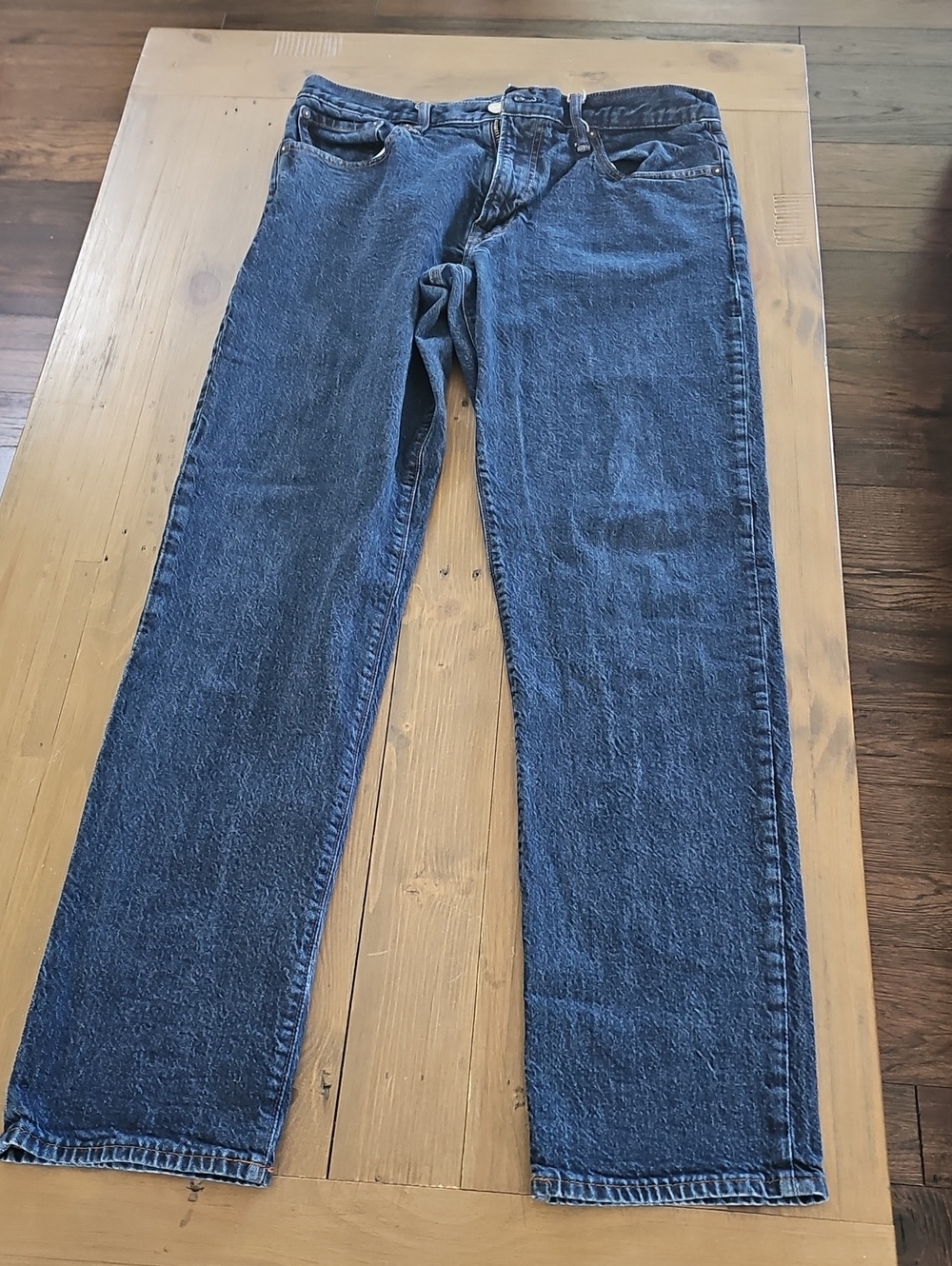 GAP Straight-Leg Dark Blue Men's Jeans